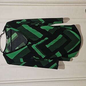 New York & Company XL Green blouse